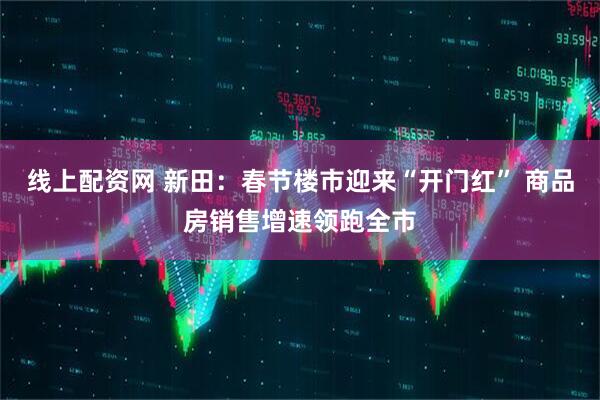 线上配资网 新田：春节楼市迎来“开门红” 商品房销售增速领跑全市