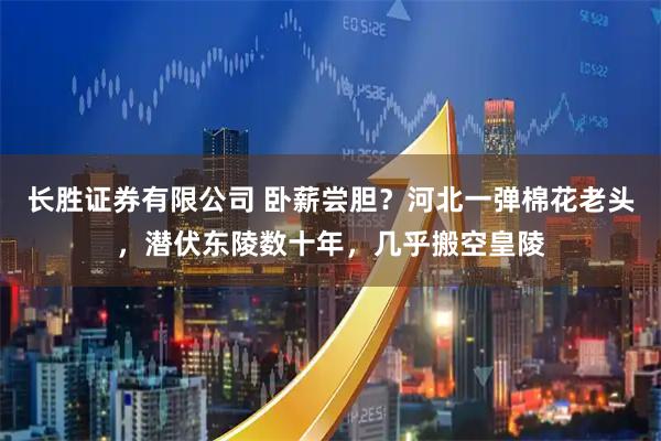 长胜证券有限公司 卧薪尝胆？河北一弹棉花老头，潜伏东陵数十年，几乎搬空皇陵
